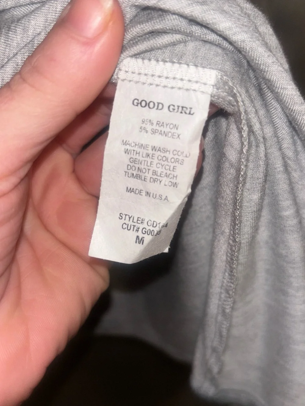 Girls' Heather Gray Maxi Tee Dress - Everyday Casual